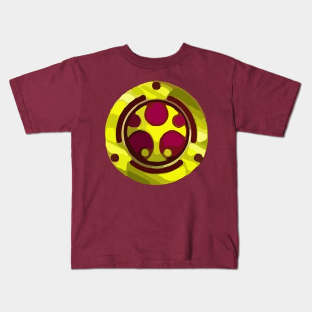 Ninja Thunder Red Ranger [Power Rangers] Kids T-Shirt by Tad